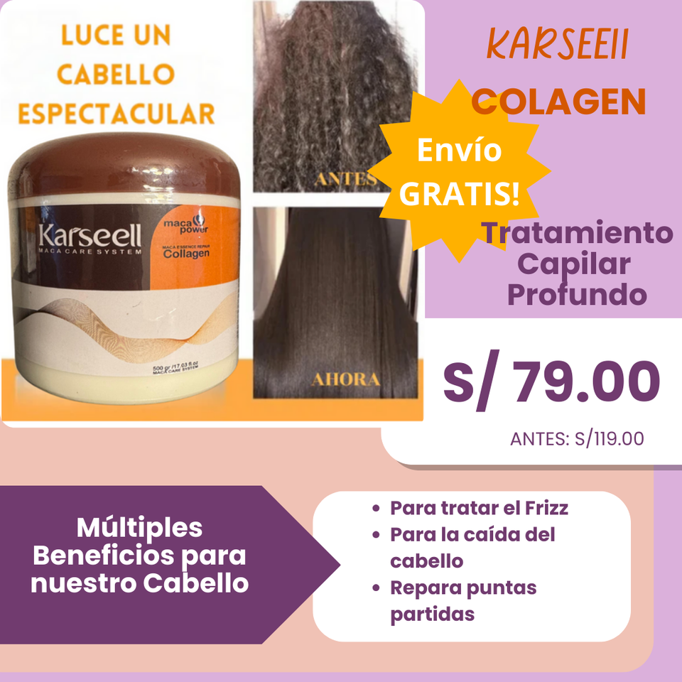 KARSEELL| Tratamiento capilar - Reparación profunda