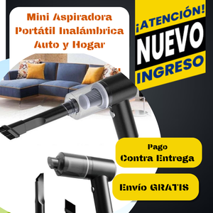 PowerVac™ - Aspiradora Portátil 2 en 1 | Envio GRATIS